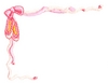 Ballet Ribbon Border
