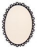 Fringed Oval Border #2 ( Scrapbooking )