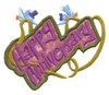 Happy Anniversary Applique( Scrapbooking )