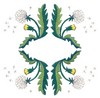 Dandelions (Square Hoop)