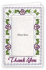 Thank You Pansies - Photo Greeting Card