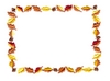 Leaf and Acorn Border