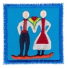 Folkart Marriage Ceremony Applique
