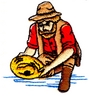 Panning Gold Miner