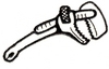Wrench outline - larger