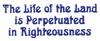 Hawaii Motto - The Life of the Land is Perpetuated in Righteousness