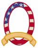American Flag Border - Small
