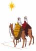 Wisemen with Yarn Blankets