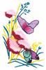 Butterfly Floral #2 (Yarn)