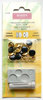 Non-Sew, Black metal, 1/2" pack of 7 w / tool