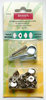 Non-Sew,Med. Weight, Silver metal, 9/16" pack of 10 w / tool