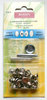 Non-Sew,Heavy, Silver metal, 9/16" pack of 8 w / tool