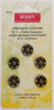 Sew-on Fastner #4 -  Bronz pack of 5