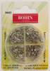 Silver Spring Hooks & Eye 48 pcs