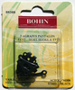 Pant/Skirt Hook & Bar, Black, pack of 3