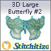 FSL - 3D Large Butterfly #2 - Pack