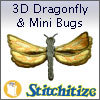 FSL - 3D Dragonfly & Mini Bugs - Pack