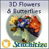 3D Flowers & Butterflies - Project Pack
