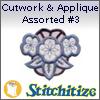 Cutwork & Applique' - Assorted #3 -  Pack