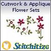 Cutwork & Applique' - Flower Sets - Pack