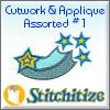 Assorted Cutwork & Applique #1 -  Pack
