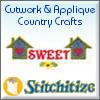 Cutwork And Applique - Country Crafts -  Pack