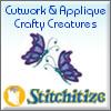 Cutwork and Applique Crafty Creatures -  Pack