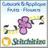 Cutwork and Applique - Fruits & Flowers - Pack