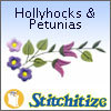Hollyhocks and Petunias - Pack