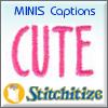 Mini Captions -  Pack