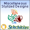 Miscellaneous Stylized Designs - Pack