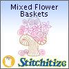 Mixed Flower Baskets - Pack
