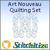 Art Nouveau Quilting Set - Pack