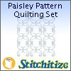 Paisley Pattern Quilting Set - Pack