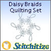 Daisy Braids Quilting Set - Pack