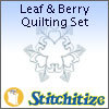 Leaf & Berry Quilting Set - Pack