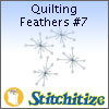 Quilting Feathers #7 - Pack