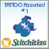 Tattoo Assorted #1 -  Pack